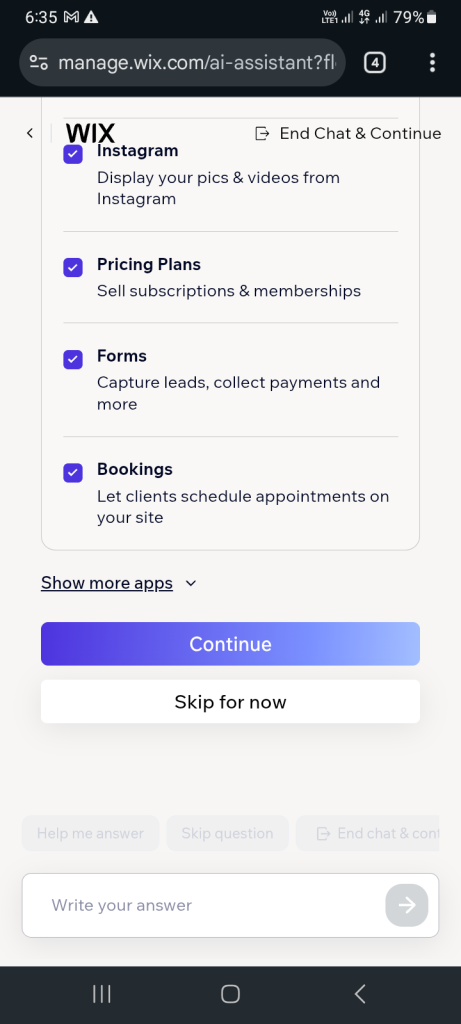 Wix.com - create your website with AI